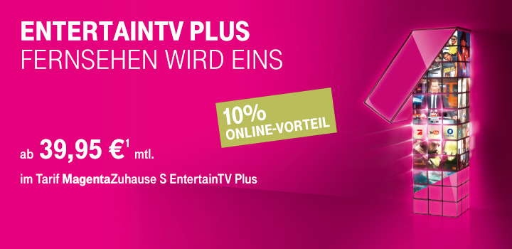 Neu: MagentaZuhause EntertainTV Plus