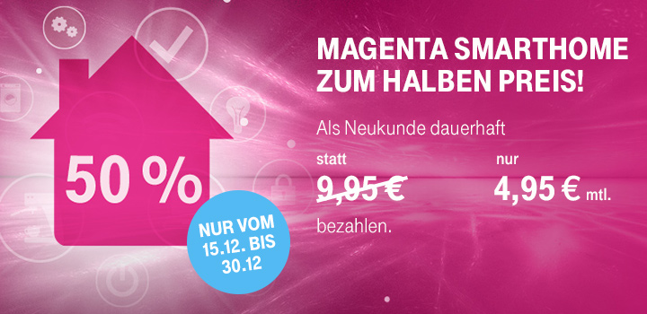 Magenta SmartHome zum halben Preis