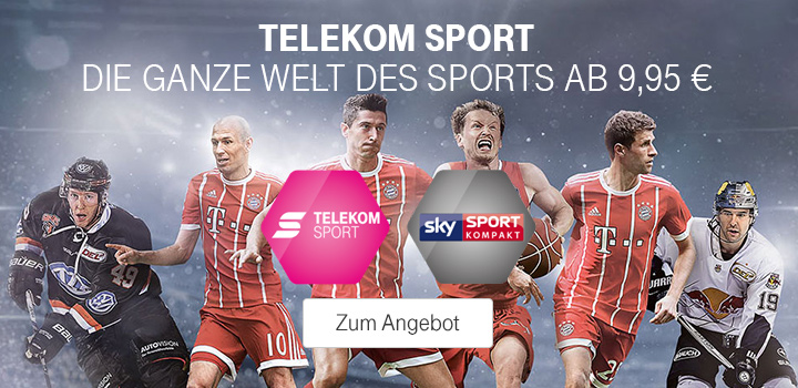 Telekom Sport mit Sky Sport Kompakt Spiele: 23. – 29.10.2017