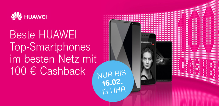 HUAWEI Smartphone kaufen und 100 Euro sichern