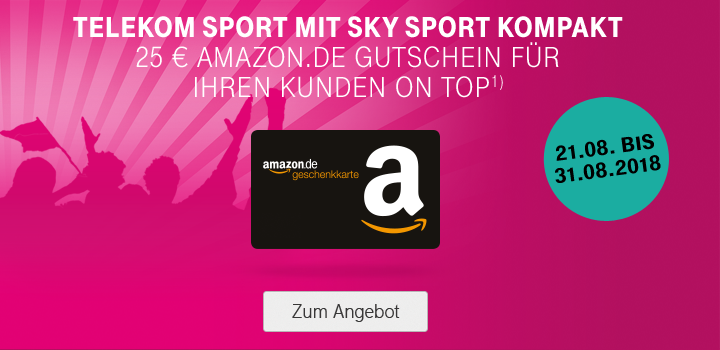 Super Sport-Deal – 25 € Amazon.de-Gutschein fr Ihre Kunden oben drauf