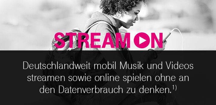 Neu: StreamOn Gaming