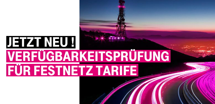 Neu: Verfgbarkeitsprfung bei Telekom Profis