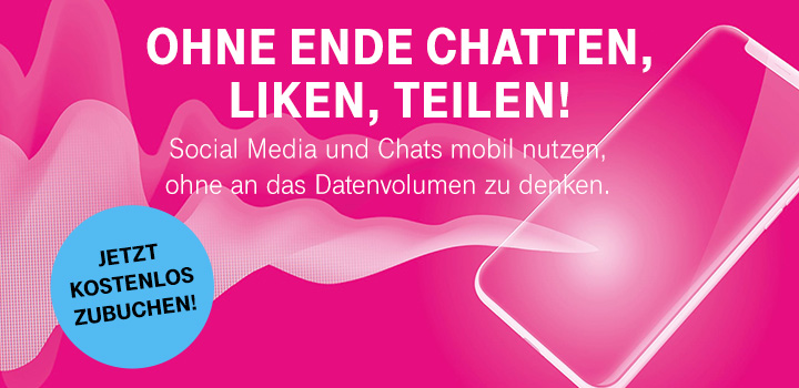 Neu: StreamOn Social&Chat - Fr kurze Zeit kostenlos zubuchbar