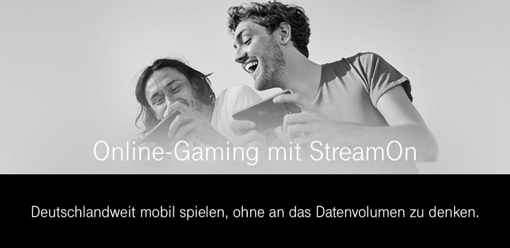 StreamOn Gaming - Kostenlos zubuchbar