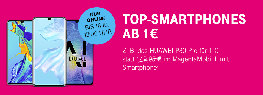 HUAWEI P30 (Pro) zum Aktionspreis - Nur fr kurze Zeit