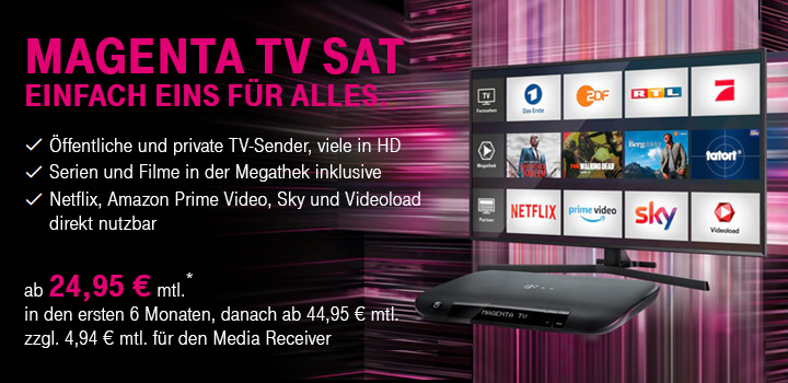 MagentaTV Sat - Ihre Vermittlungsargumente im berblick