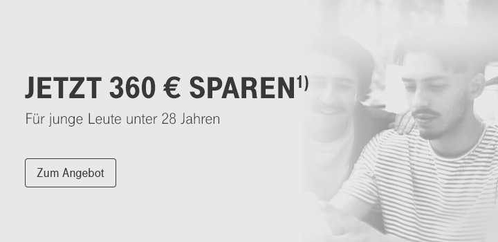 MagentaMobil Young - Aktionsrabatt sichern und 360  sparen