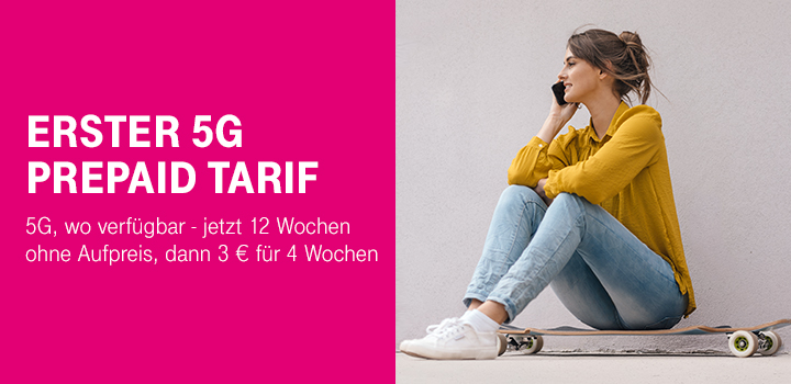 Neu: MagentaMobil Prepaid - Mehr Datenvolumen, mehr Freiminuten, mehr 5G