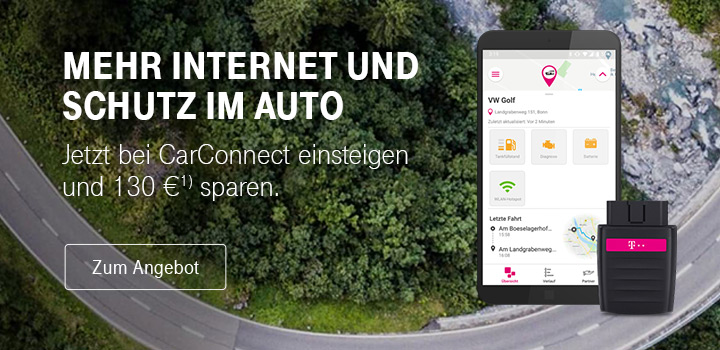 CarConnect Tarife - Jetzt mit viel Einsparungspotenzial