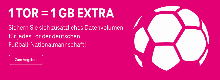 EM-Aktion: 1 Tor = 1 GB Datenvolumen geschenkt 