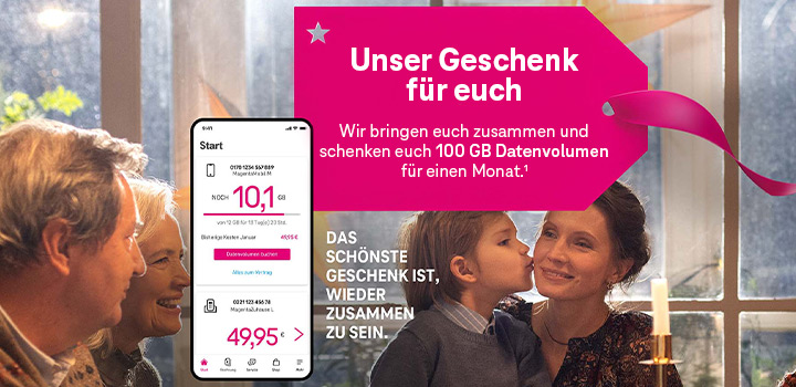 100 GB Datenvolumen geschenkt  Fr alle Mobilfunk Kunden