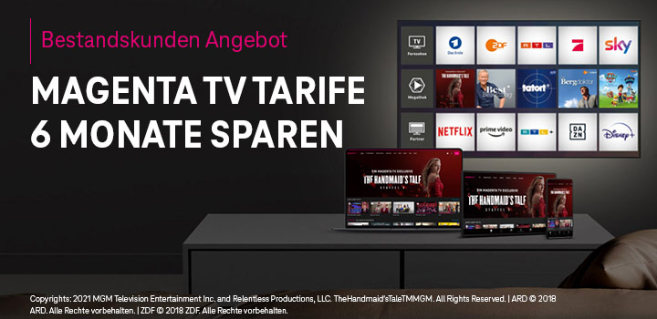 Jetzt zu MagentaTV wechseln und Vorteile sichern 