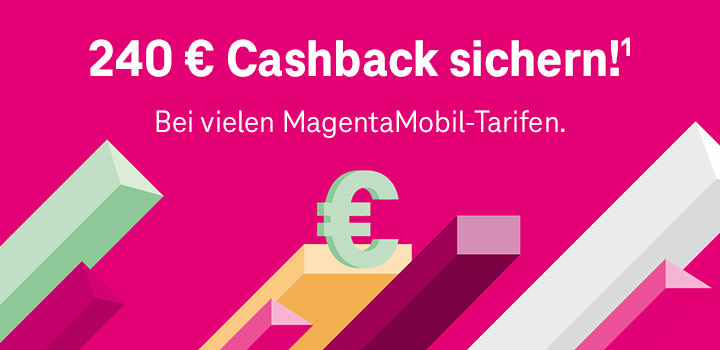 Cashback Aktion - Geld zurck beim Tarifabschluss!