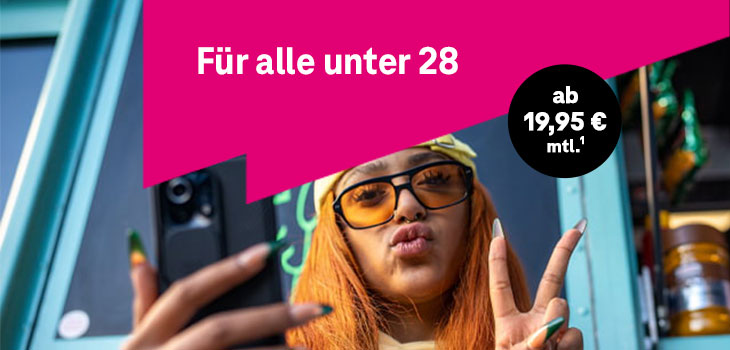 Verlngerung: MagentaMobil Young Aktion  Grundpreisreduzierung