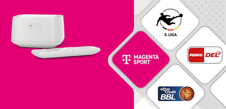 MagentaSport: (Frauen-) Fuball, Eishockey, Basketball und vieles mehr live