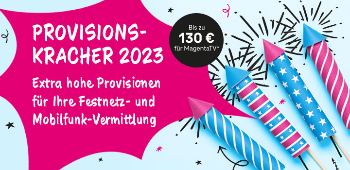 Provisionskracher 2023 🌠 Es geht wieder los!<br />
