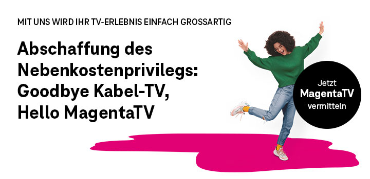 MagentaTV statt Kabel-TV - Das Nebenkostenprivileg wird abgeschafft