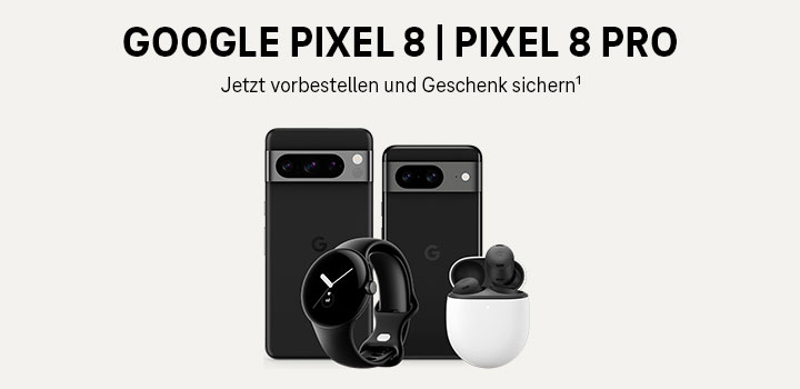 Neues Google Pixel 8 oder Pixel 8 Pro vorbestellen