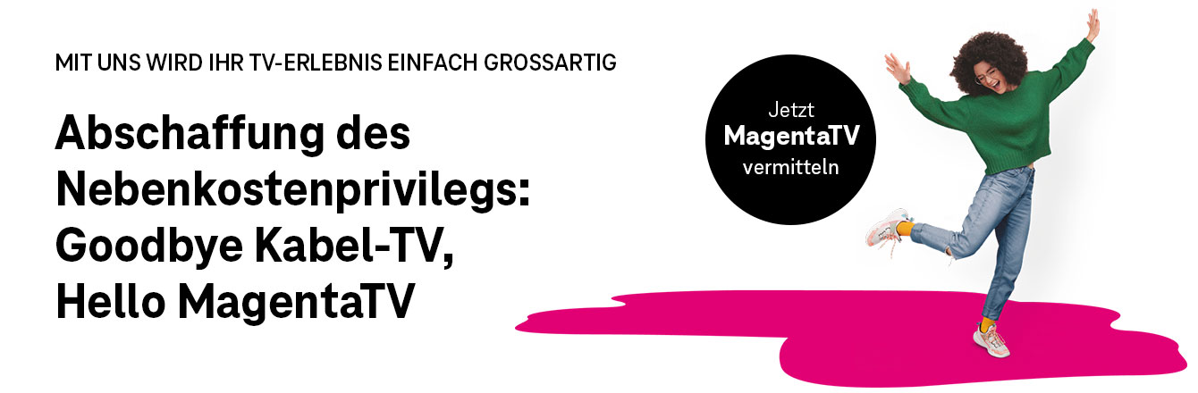 MagentaTV ersetzt Kabel-TV - zustzliche Kostenvorteile entfallen