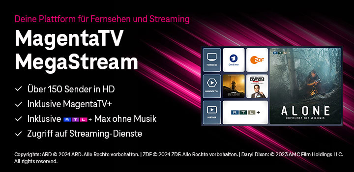 MagentaTV MegaStream - Die ganze Welt der Streaming-Anbieter