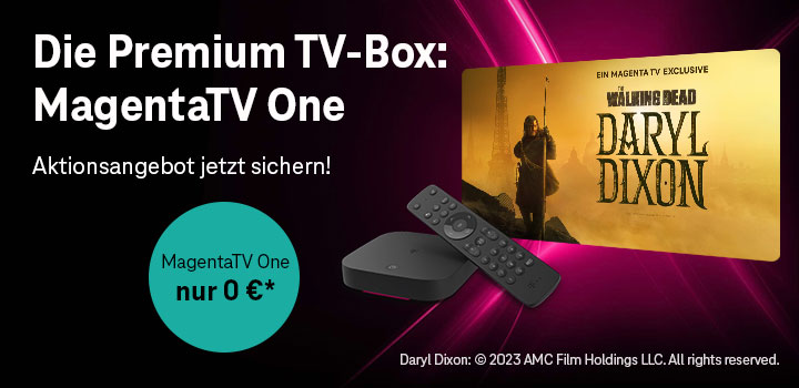 MagentaTV One 6 Monate fr 0 €