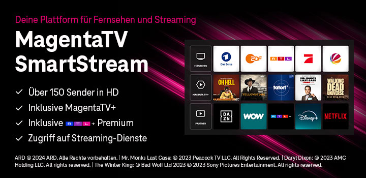  Verlngert: MagentaTV SmartStream 24 Monate zum Aktionspreis! 