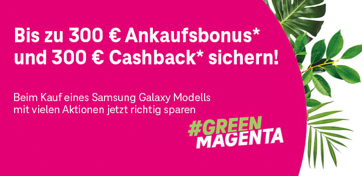  Bis zu 300  Ankaufsbonus fr Samsung Smartphones sichern