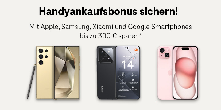 Verlngert: Handyankaufsbonus fr diverse Smartphone-Modelle