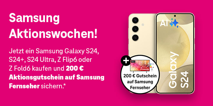 Die Samsung Aktionswochen gehen in die Verlngerung!