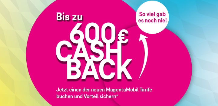 Bis zu 600 € Cashback fr Mobilfunktarife erhalten