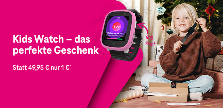 Das ideale Weihnachtsgeschenk - Kids Watch Aktion 