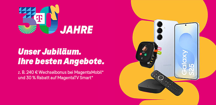 30 Jahre Telekom: Aktionen zum Jubilum