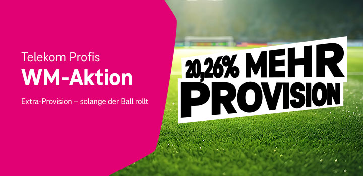 20,26 % mehr Provision � p�nktlich zum Fu�ball-Sommer