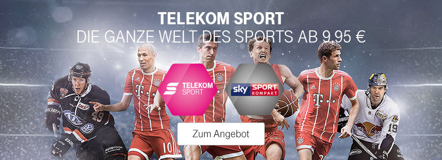 Telekom Sport mit Sky Sport Kompakt Spiele: 27.11. – 03.12.2017