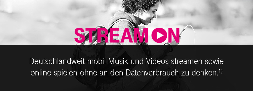 Neu: StreamOn Gaming