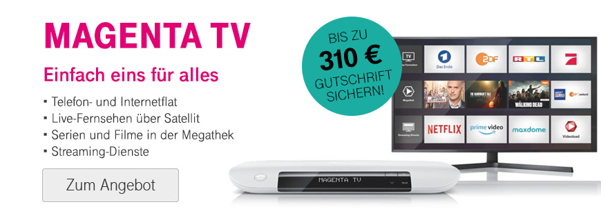 Jetzt Neu - MagentaTV - Einfach eins fr Alles