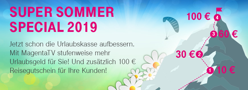 🌄 Super Sommer Special 2019 - Mit MagentaTV die Urlaubskasse fllen