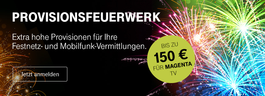 🎆 Provisionsfeuerwerk 🎆 Extra hohe Sonder-Provision im Februar 2020