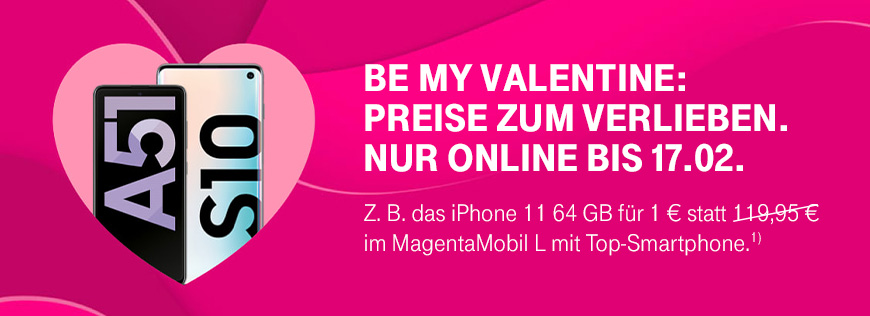 Nur fr kurze Zeit - Valentinstags-Angebot 💝 Top-Smartphones gnstiger