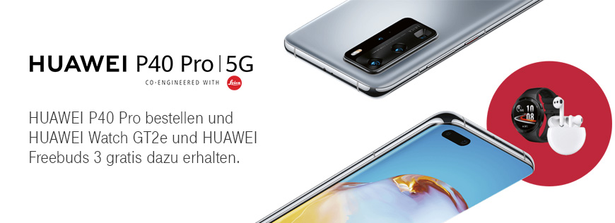 Aktion verlngert - HUAWEI P40 Pro | 5G - Jetzt bestellen