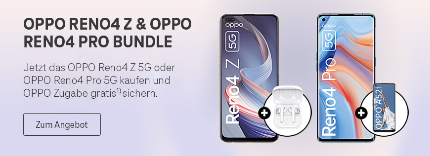 Tolle Gratiszugaben zum OPPO Reno4 Z und OPPO Reno4 Pro 