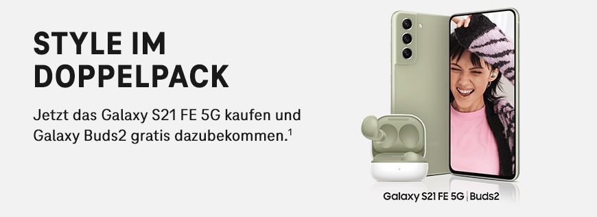 Das neue Samsung Galaxy S21 FE kaufen und Galaxy Buds2 sichern