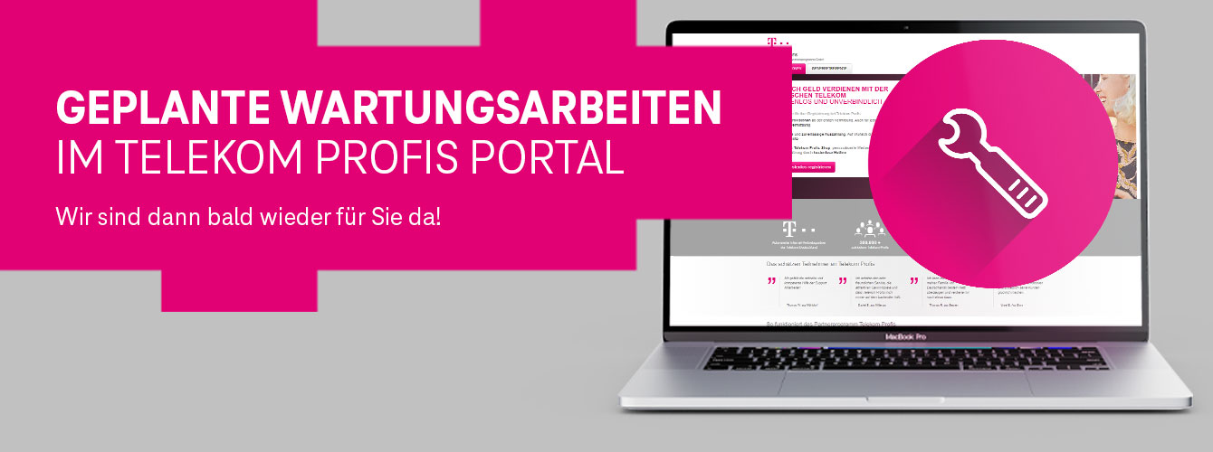 Wartungsarbeiten am 04.04.2022 von 8 bis 18 Uhr