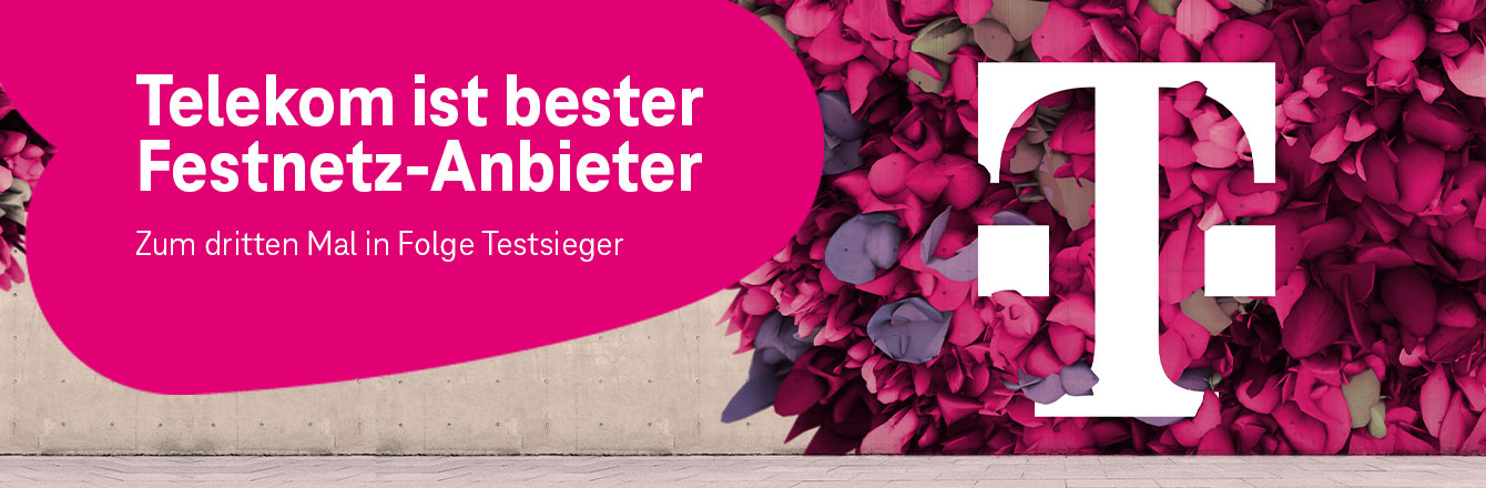 Telekom ist bester Festnetz-Anbieter im Vergleichstest von Chip 