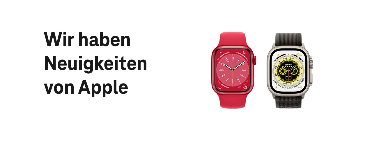  Die neuen Apple Watches auch bei Telekom Profis buchbar