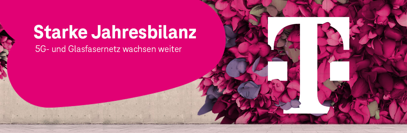 Die Telekom zieht positive Jahresbilanz 