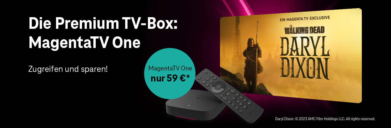 Nicht verpassen: MagentaTV One Box fr nur 59  statt 169  kaufen 