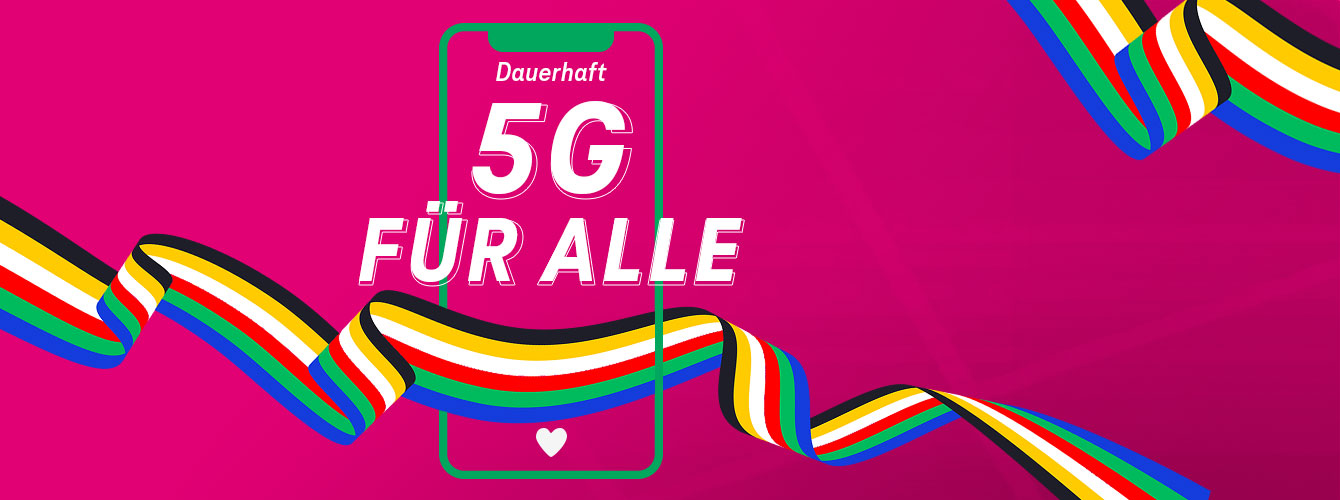 5G fr Alle - Telekom schenkt Mobilfunkkunden 5G Option!