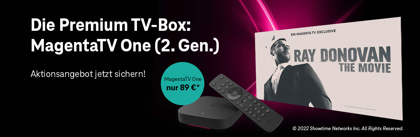 Die MagentaTV One direkt kaufen und sparen 